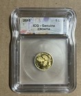 2015 5 Lipa Hrast Luznjak ICG Genuine Croatia Slabbed Coin — photo 1