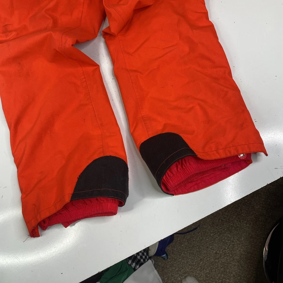 Pantalones de nieve de invierno CB Sports para hombre naranja Gore-Tex resistentes a la lluvia y al viento talla 34 Foto 2 de 4
