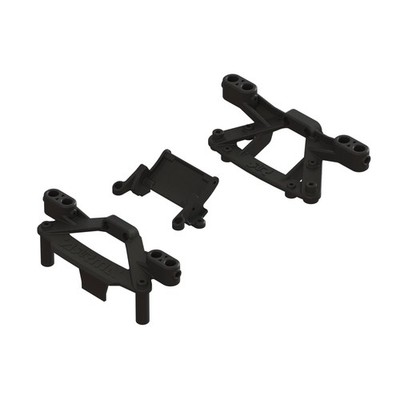 ARRMA Upper Bumper/Bodymount Set ARA320586 Elec Car/Truck Replacement Parts
