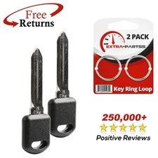 2 For 2000 2001 2002 2003 Pontiac Grand Prix Uncut Transponder Key Blade B103