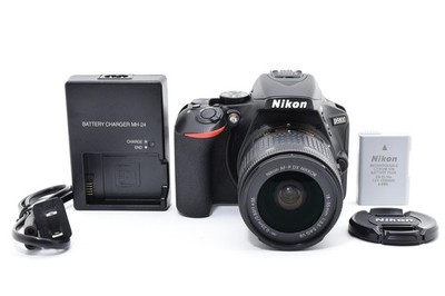 TOP MINT]Nikon D5600 24.1MP DSLR Camera SH:1707 with 18-55mm VR