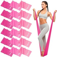 18PCS Resistance Bands Bulk, Non-Latex Physical Therapy Bands, Professional F...