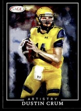 2022 SAGE Artistry Dustin Crum Kent State Golden Flashes #ART-DC