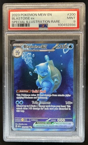 2023 Pokemon SV 151 Blastoise ex #200/165 PSA 9
