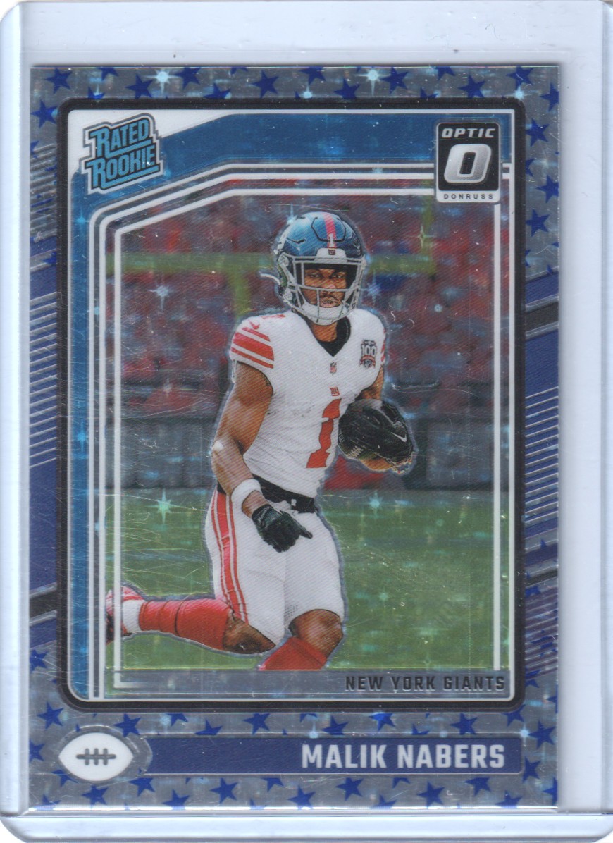 2024 Donruss Optic #271 Malik Nabers Stars