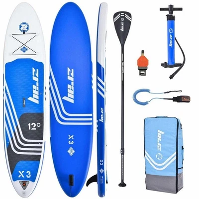 ZRAY X-Rider X3 12' SUP Board Stand Up Paddle aufblasbar Surfboard 365x81x15cm - Bild 1 von 4