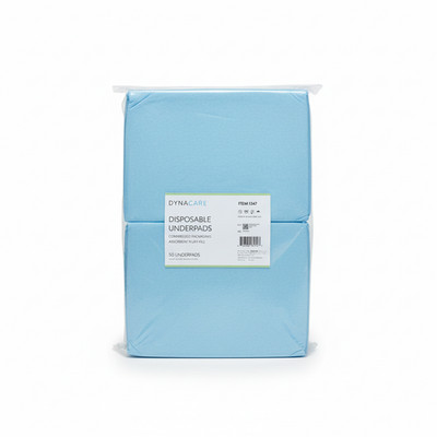 Dynacare/Dynarex Underpads 1347 30x30 50 Pack Disposable Absorbent Pads