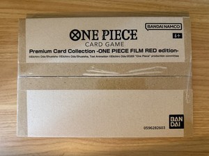 one piece card game premium card collection film red edition Carddass ONE PIECE CARD GAME PREMIUM CARD COLLECTION main image 1