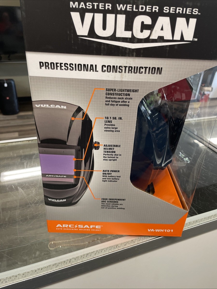Vulcan ARCSAFE Auto Darkening Welding Helmet for sale online