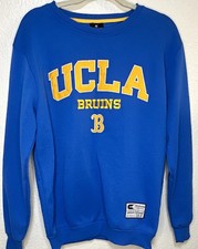 Colosseum Athletics UCLA Bruins Blue/Yellow Crewneck Sweatshirt Men's L