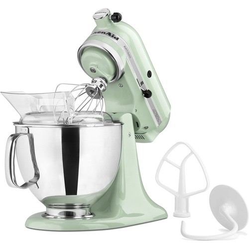 KitchenAid Artisan Series Mezclador de pie con cabezal inclinable de 5 cuartos de galón en pistacho - Imagen 3 de 5