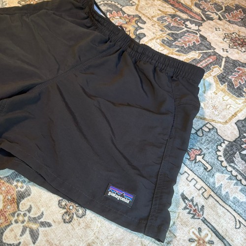 Patagonia Baggies Black Outdoor Athletic Lightweight Shorts Hiking 4" Inseam S - Picture 2 of 8