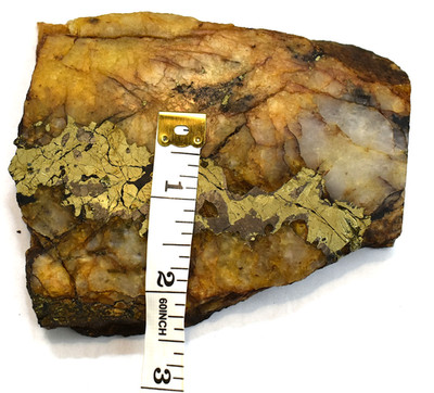 Gold Ore Quartz High Grade, Silver, Pl 1800s Ore Knob Copper Mine North Carolina