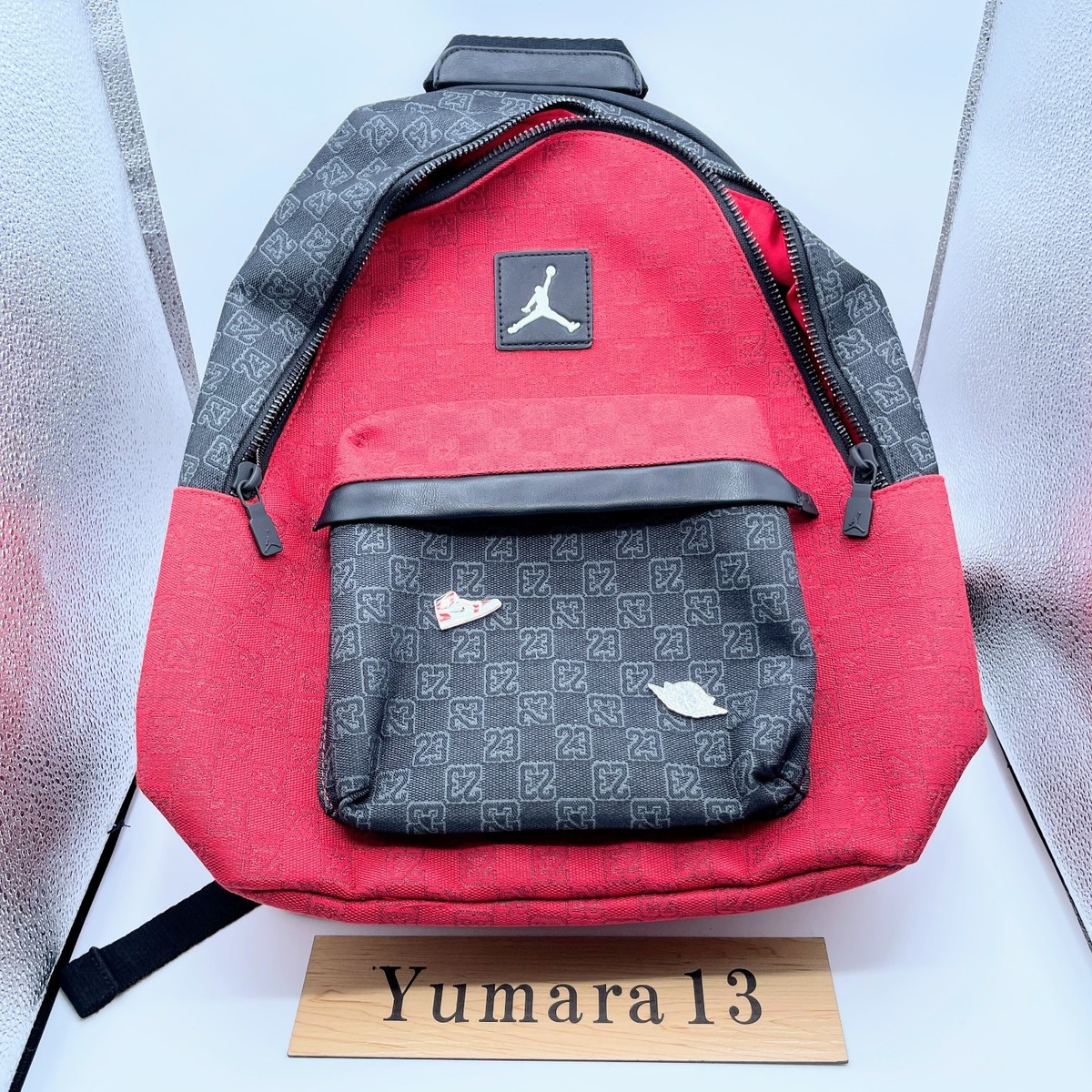 Nike Jordan Monogram Backpack 20L Varsity Red FJ6784-636 | eBay