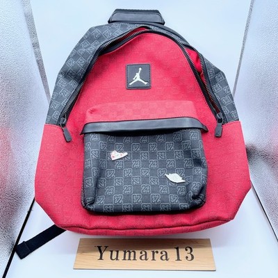 Nike Jordan Monogram Backpack 20L Varsity Red FJ6784-636 | eBay