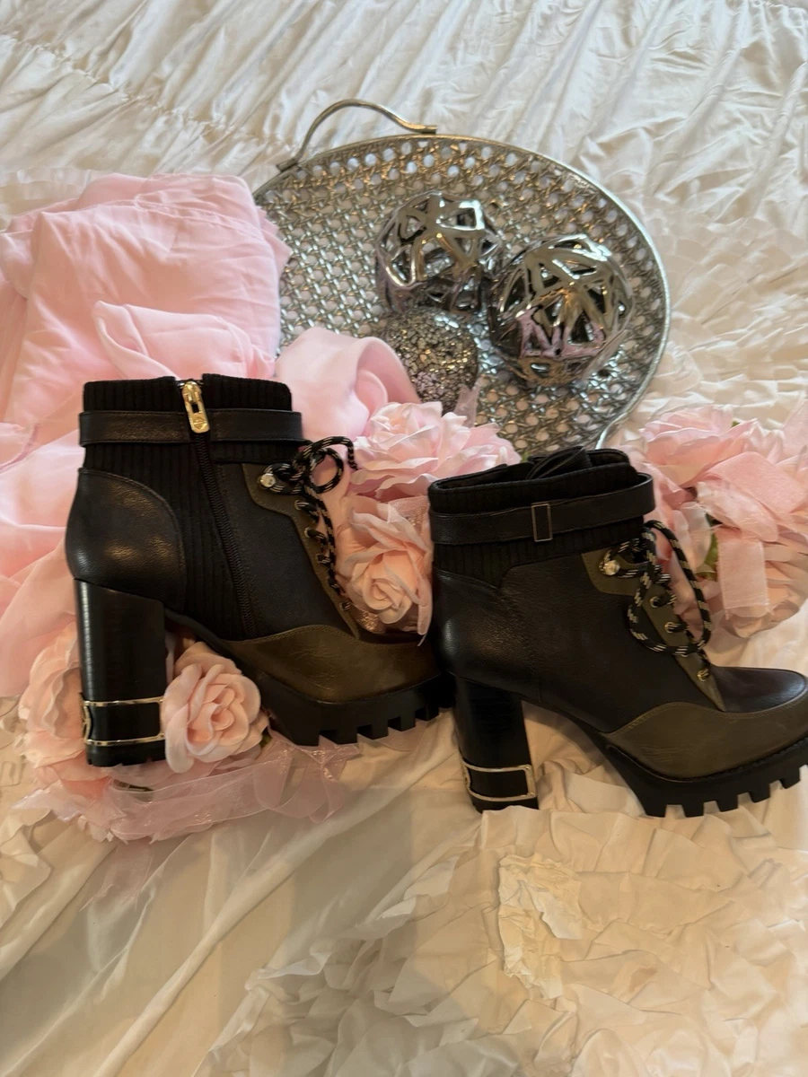 knee length dresses for ladies Bruno Magli Anthony Calf-Skin Leather Derby Boot (BM1057) Black / 7 US main image 0