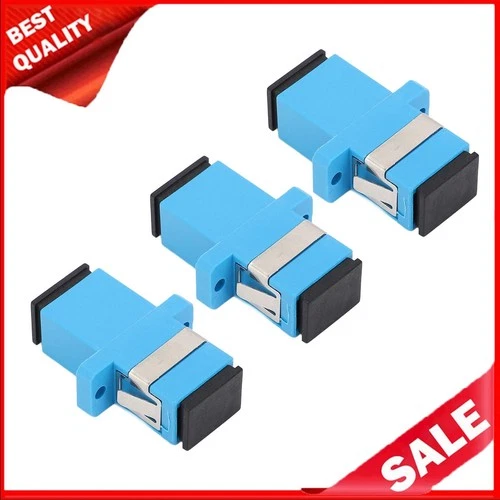 Fiber Optic SC UPC Coupler Singlemode 50Pcs Internet Connection Adapter Tool