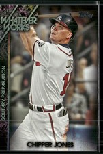 2015 Topps Update #WW-14 Chipper Jones Whatever Works