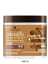 Schwarzkopf Smooth 'n Shine Curl Defining Gel Camellia Oil & Shea Butter 11.5oz