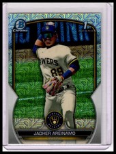 2023 Bowman Chrome #BCP-206 Jadher Areinamo Prospects Mojo Refractor