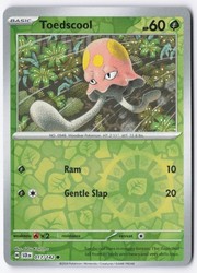 Toedscool 17/142 Stellar Crown Reverse Holo