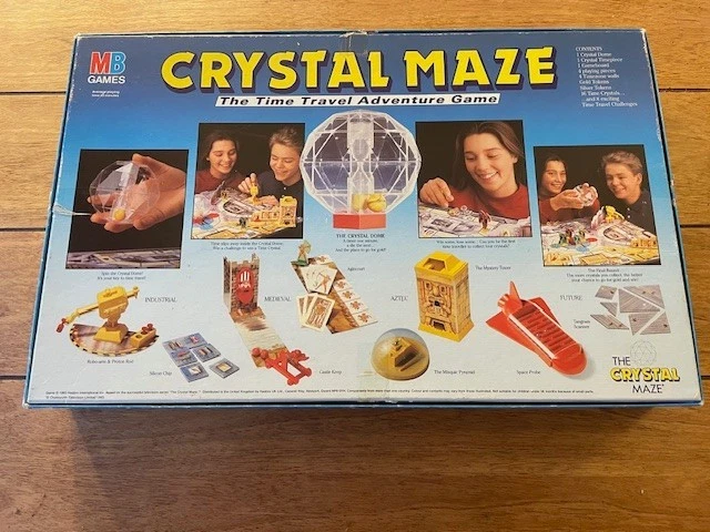 Vintage Crystal Maze 1990s The Time Travel Adventure Board Game 100% Complete - Image 2 of 4