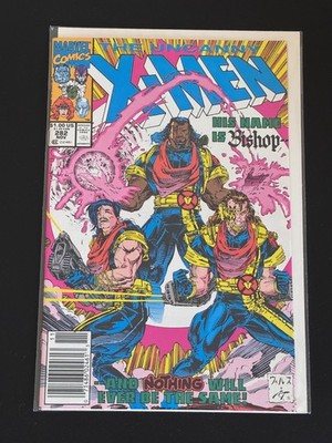    UNCANNY X-MEN #282 Marvel 1991 KEY 1st Appearance BISHOP Portacio