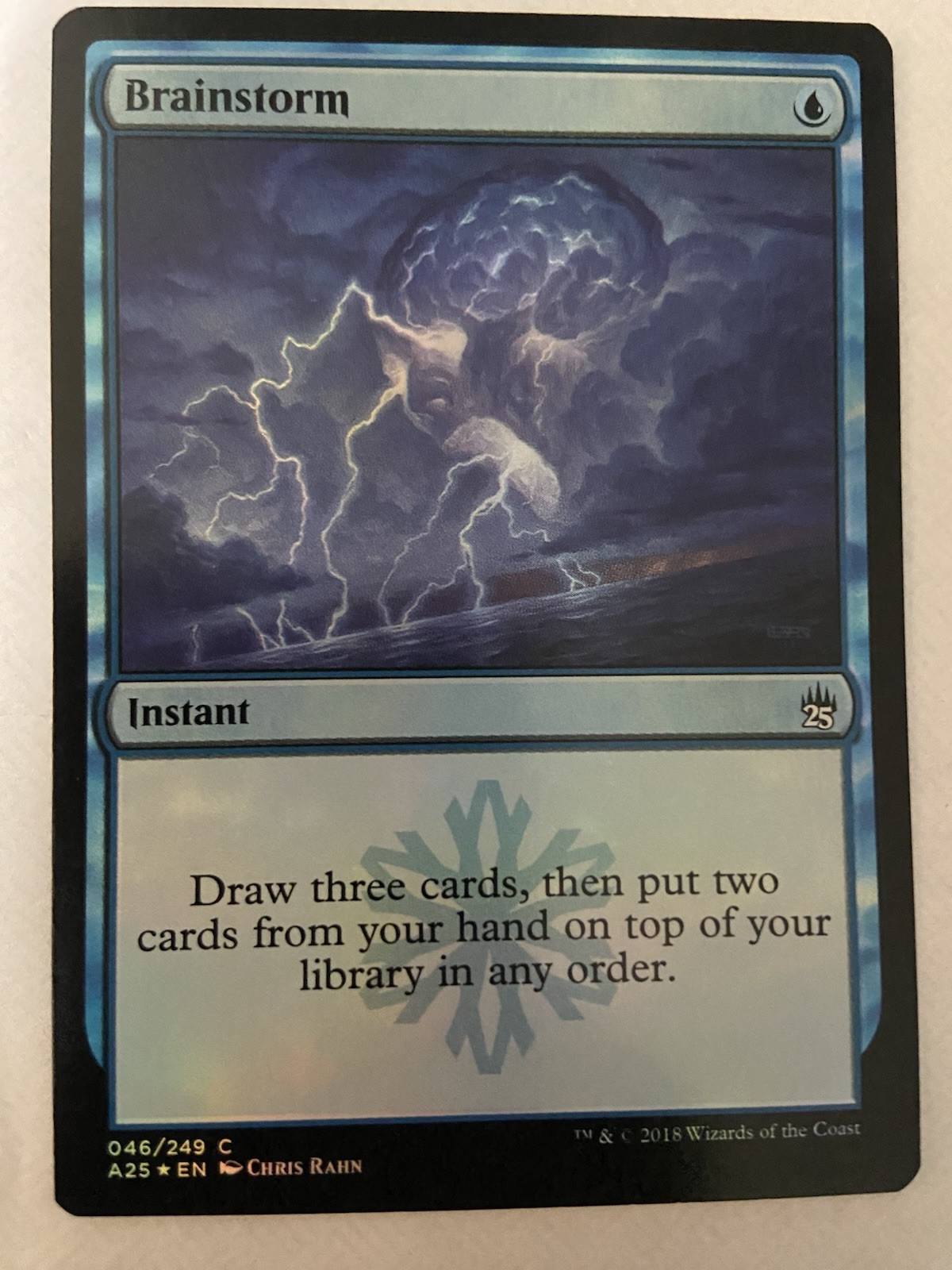 Brainstorm 46 C Masters 25 MTG Foil NM/M