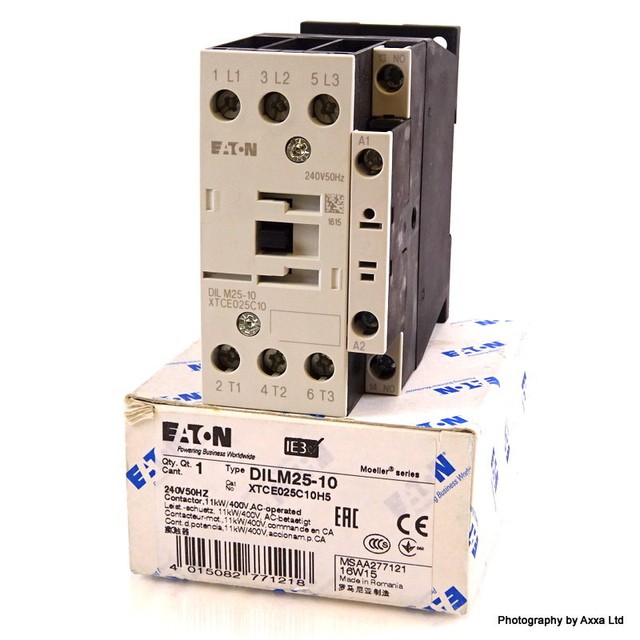 Contactor Eaton Dilm25 10 240 Xtce025c10 for sale online | eBay