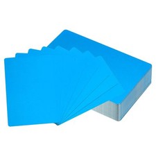 200 Pcs Metal Business Card with Smooth Surface Laser Engraving Aluminum Grea...