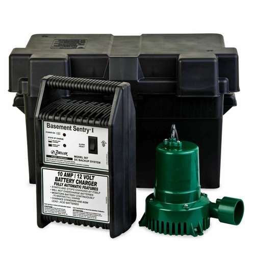 12 Volt DC Backup Sump Pump 