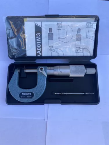 Mitutoyo 0 to 1.0” micrometer by .0001 M120-1” MA New In The Box