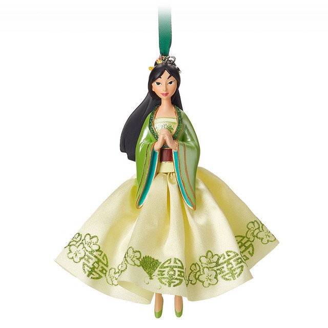 Disney Princess Mulan Sketchbook 2018 Christmas Ornament NC2 eBay