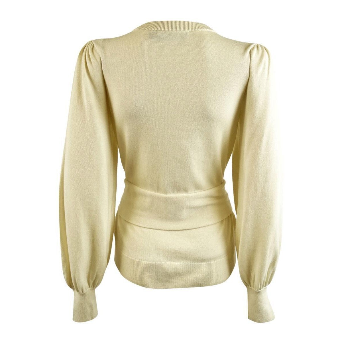 (取寄) ローレン ラルフローレン レディース コットンブレンド セーター Lauren Ralph Lauren women Cotton-Blend Sweater Mascarpone Cream Lauren Ralph Lauren Women's Belted Cotton-Blend Sweater