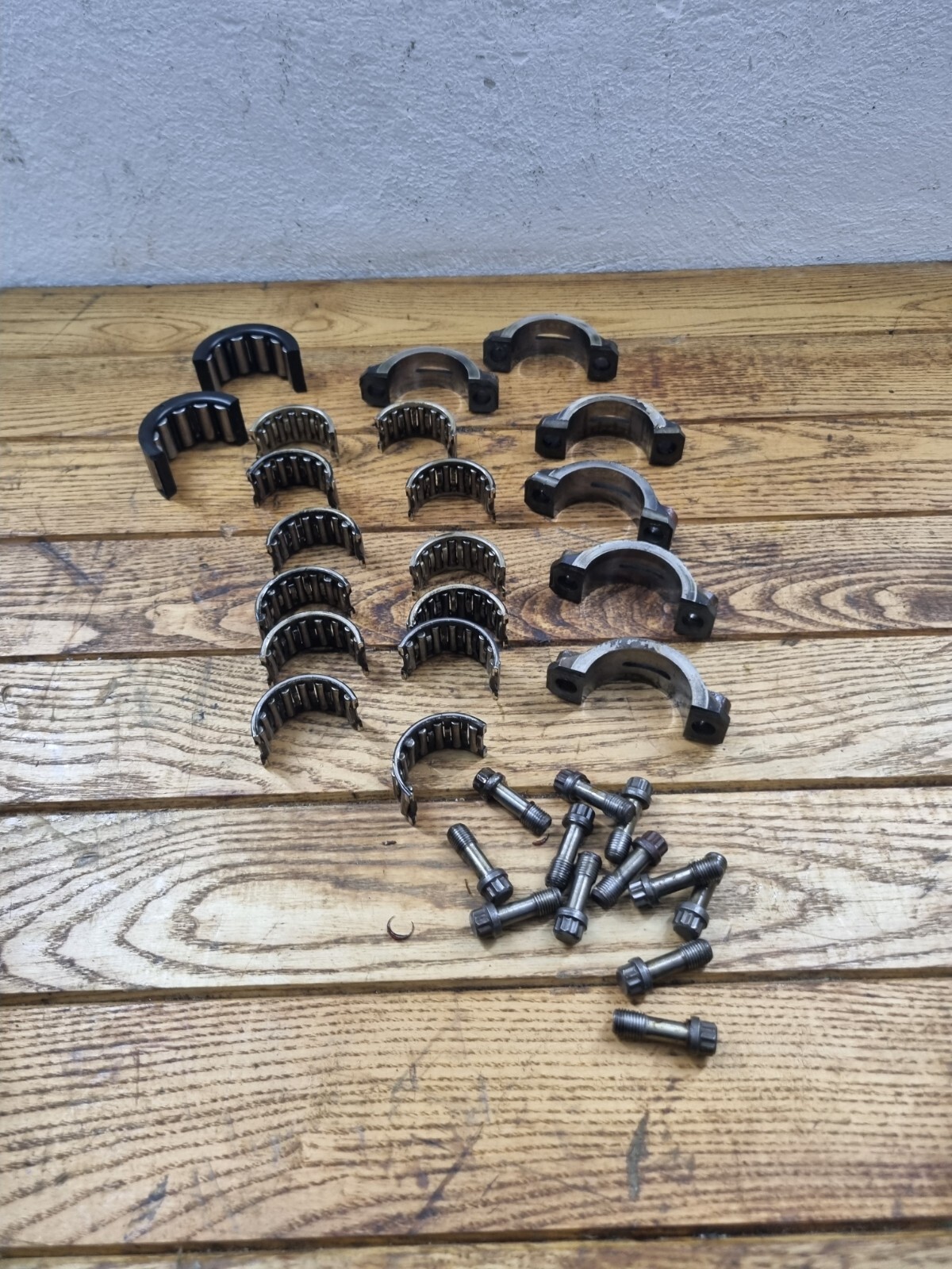 4pcs Mariner 150 HP 2 Stroke V6 Piston And Connecting Rod 6368118