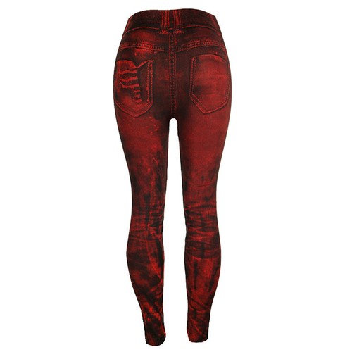 Schmale Thermohose mit Vlies gefüttertem Damen-Leggings dick volle Länge - Bild 24 von 32