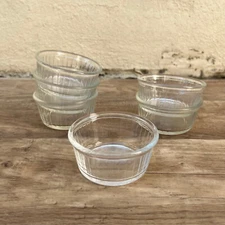 Duralex vintage white ramequin dishes from France lot of 6 07062213