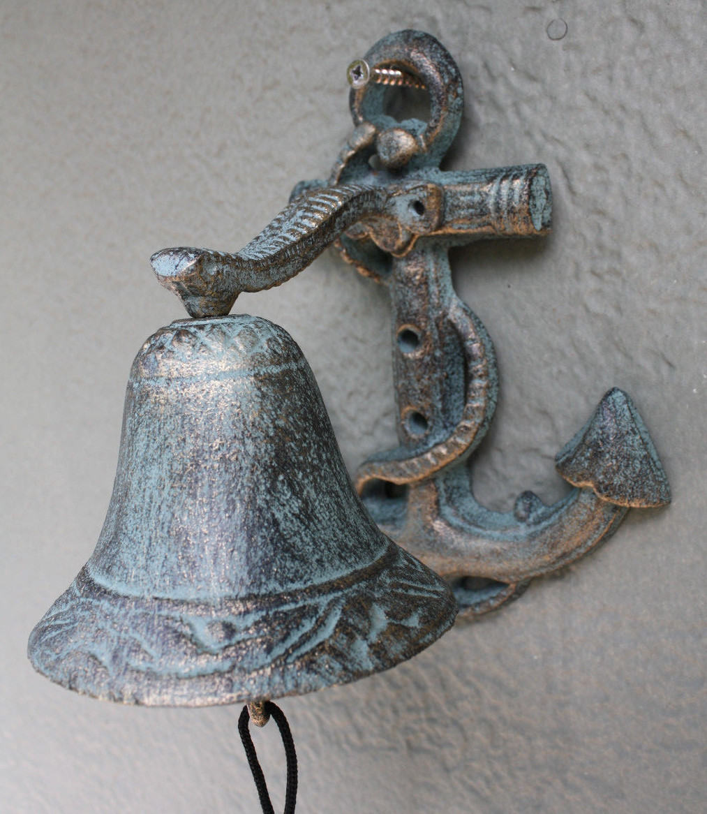 Cast Iron Mermaid Tiki Bar Dinner Call Bell Cast Iron Mermaid Tiki Bar Dinner Call Bell
