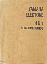 Yamaha 405 Electone Organ Original Very Large Servicing Guide Manual, Schematics