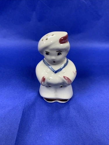 Vintage Shawnee Sailor Shaker, Cork Stopper. Approx 3.5”x1.75”