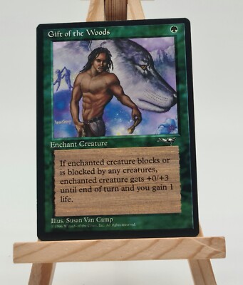 Gift of the Woods (M.1)  Alliances Magic Karte  EN  (Geschenk des Waldes (M.2)