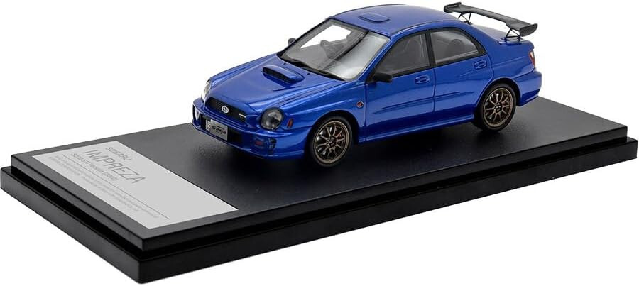 Hi Story 1/43 SUBARU IMPREZA S202 STi Version (2002) WR Blue Mica