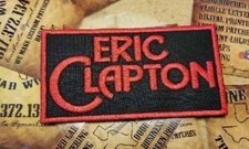EMBROIDERED ERIC CLAPTON ROCK BAND PATCH Please Read Ad