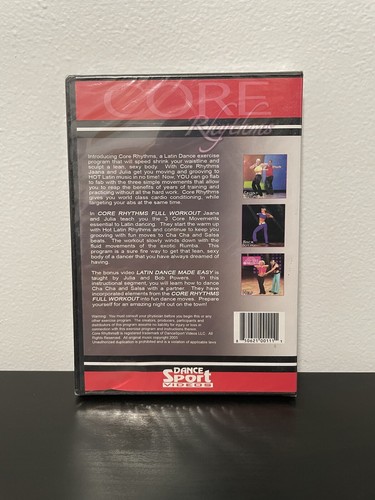 Core Rhythms Salsa Blast DVD NEW SEALED Dance Exercise Program Julia Powers - Picture 2 of 3
