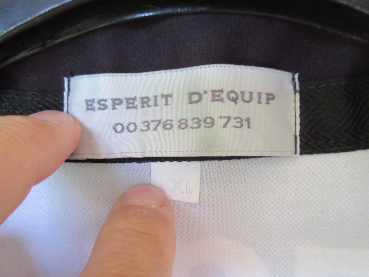 Maillot De Rugby Vintage US Foix N°12 - Esperit D'Equip - Taille XL - Orange