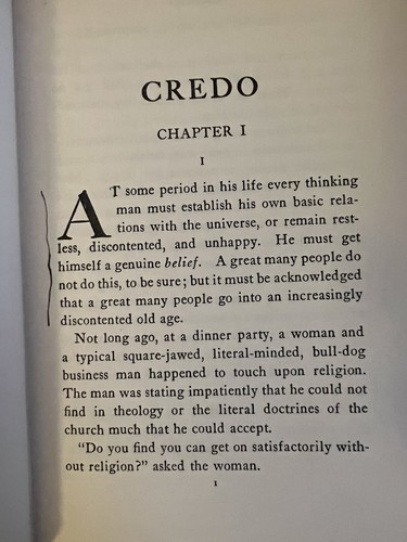 Credo. 1926 (First Edition) - Picture 8 of 11