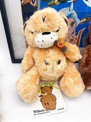 Wilson smorkin’ - grumpiest bear Frank Kozik x Kidrobot 2010 NEW - Photo 1/4