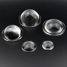 39 44 45 50mm 52mm 60 67mm Optical Glass Plano convex condenser Lens for COB LED