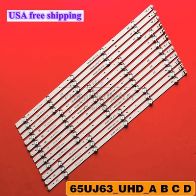 LED Strips for LG 65UJ6300 65UJ630V 65UJ5500 65UK6100 65UJ63_UHD_A B C D