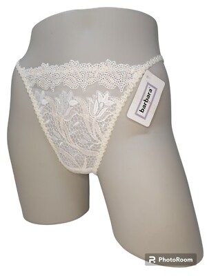 BARBARA - STRING FARBE ECRU REF 30631 GRÖSSE FR36 EUR34